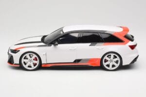 Audi RS6 C8 GT Avant Arkona White GT Spirit 1:18 GT512 Derva - nuotrauka 3 iš 6