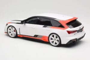 Audi RS6 C8 GT Avant Arkona White GT Spirit 1:18 GT512 Derva - nuotrauka 5 iš 6
