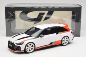Audi RS6 C8 GT Avant Arkona White GT Spirit 1:18 GT512 Derva - nuotrauka 6 iš 6