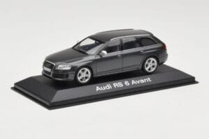 Audi RS6 C5 Avant Daytona Grey Minichamps 1:43 5010710233 Metalas - nuotrauka 2 iš 4