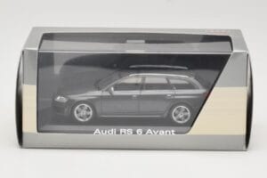 Audi RS6 C5 Avant Daytona Grey Minichamps 1:43 5010710233 Metalas - nuotrauka 4 iš 4