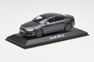 Audi RS6 C6 Daytona Grey Minichamps 1:43 5010810123 Metalas - nuotrauka 2 iš 4