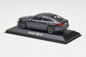 Audi RS6 C6 Daytona Grey Minichamps 1:43 5010810123 Metalas - nuotrauka 3 iš 4