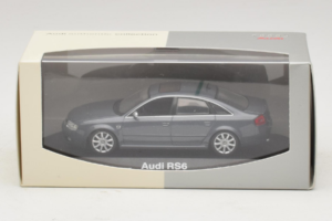 Audi RS6 C5 Pilkas Minichamps 1:43 20000001217001 Metalas - nuotrauka 4 iš 4