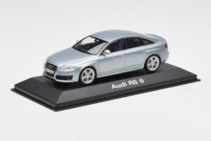 Audi RS6 C6 Monza Silver Minichamps 1:43 5010810113 Metalas - nuotrauka 2 iš 4