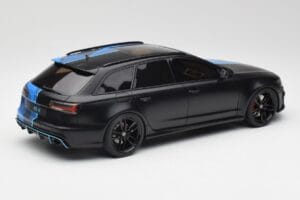 Audi RS6 C7 Avant GMK Mėlynas & Juodas GT Spirit 1:18 GT799 Derva - nuotrauka 2 iš 6