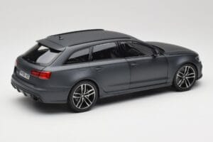 Audi RS6 C7 Avant Matt Grey Minichamps 1:18 110012012 Metalas - nuotrauka 3 iš 8