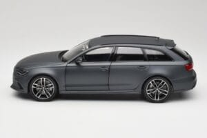 Audi RS6 C7 Avant Matt Grey Minichamps 1:18 110012012 Metalas - nuotrauka 4 iš 8
