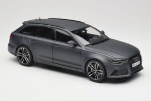 Audi RS6 C7 Avant Matt Grey Minichamps 1:18 110012012 Metalas - nuotrauka 6 iš 8