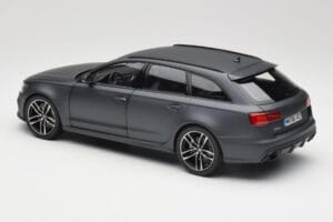 Audi RS6 C7 Avant Matt Grey Minichamps 1:18 110012012 Metalas - nuotrauka 7 iš 8
