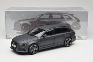 Audi RS6 C7 Avant Matt Grey Minichamps 1:18 110012012 Metalas - nuotrauka 8 iš 8