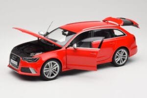 Audi RS6 C7 Avant Raudonas Minichamps 1:18 110012011 Metalas - nuotrauka 2 iš 8