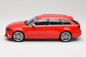 Audi RS6 C7 Avant Raudonas Minichamps 1:18 110012011 Metalas - nuotrauka 4 iš 8