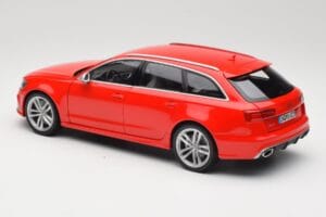 Audi RS6 C7 Avant Raudonas Minichamps 1:18 110012011 Metalas - nuotrauka 7 iš 8