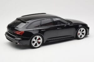 Audi RS6 C8 Avant Black Metallic Minichamps 1:18 155018014 Metalas - nuotrauka 2 iš 6