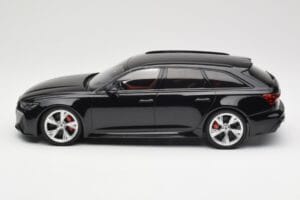 Audi RS6 C8 Avant Black Metallic Minichamps 1:18 155018014 Metalas - nuotrauka 3 iš 6