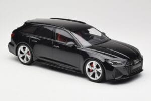 Audi RS6 C8 Avant Black Metallic Minichamps 1:18 155018014 Metalas - nuotrauka 4 iš 6
