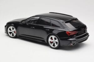 Audi RS6 C8 Avant Black Metallic Minichamps 1:18 155018014 Metalas - nuotrauka 5 iš 6