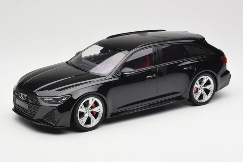 Audi RS6 C8 Avant Black Metallic Minichamps 1:18 155018014 Metalas