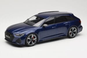Audi RS6 C8 Avant Blue Metallic Minichamps 1:18 155018011 Metalas