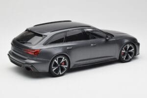 Audi RS6 C8 Avant Matt Grey Minichamps 1:18 155018015 Metalas - nuotrauka 2 iš 6