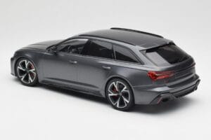 Audi RS6 C8 Avant Matt Grey Minichamps 1:18 155018015 Metalas - nuotrauka 5 iš 6