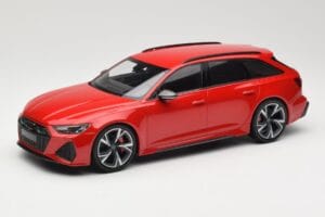Audi RS6 C8 Avant Red Metallic Minichamps 1:18 155018010 Metalas