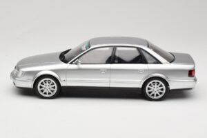 Audi S4 C4 4.2 V8 Crystal Silver Otto 1:18 OT464 Derva - nuotrauka 3 iš 6