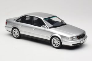Audi S4 C4 4.2 V8 Crystal Silver Otto 1:18 OT464 Derva - nuotrauka 4 iš 6