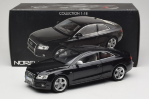 Audi S5 B8 Coupe Juodas Norev 1:18 188360 Metalas - nuotrauka 8 iš 8