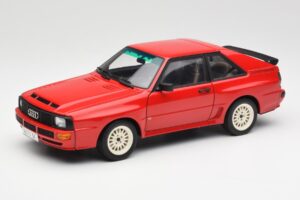 Audi Sport Quattro Raudonas Prekybos Atstovo Leidimas AUTOart 1:18 5030400205 Metalas