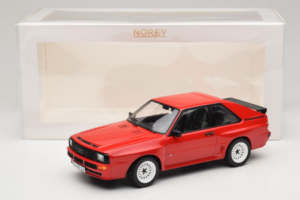 Audi Sport Quattro Raudonas Norev 1:18 188319 Metalas - nuotrauka 6 iš 6