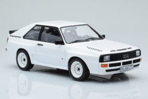 Audi Sport Quattro Baltas Norev 1:18 188313 Metalas - nuotrauka 4 iš 6