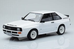Audi Sport Quattro Baltas Norev 1:18 188313 Metalas