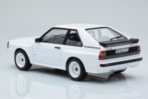 Audi Sport Quattro Baltas Norev 1:18 188313 Metalas - nuotrauka 5 iš 6
