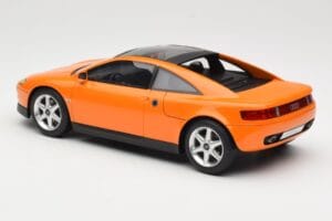 Audi Quattro Spyder Oranžinis BoS Models 1:18 BOS067 Derva - nuotrauka 5 iš 6