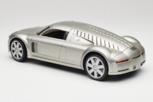 Audi Rosemeyer Sidabrinis Maisto 1:18 31625 Metalas - nuotrauka 7 iš 8