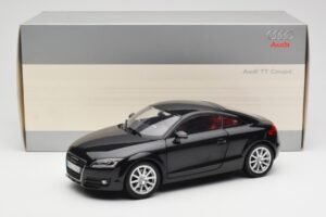 Audi TT 8J Phantom Juodas Minichamps 1:18 5010500425 Metalas - nuotrauka 8 iš 8