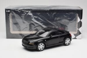 Audi TT 8N Juodas Minichamps 1:18 155017021 Metalas - nuotrauka 6 iš 6
