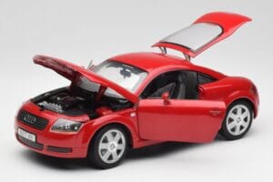 Audi TT 8N Coupe Raudonas Revell 1:18 89909092 Metalas - nuotrauka 2 iš 8
