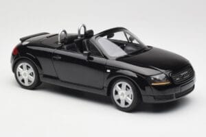 Audi TT 8N Roadster Black Metallic Minichamps 1:18 155017030 Metalas - nuotrauka 4 iš 6
