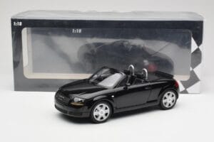 Audi TT 8N Roadster Black Metallic Minichamps 1:18 155017030 Metalas - nuotrauka 6 iš 6