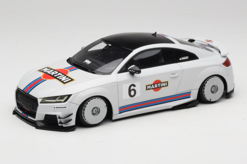 Audi TT ABT RS 8S Martini Pilkas GT Spirit 1:18 GT152-C1 Derva