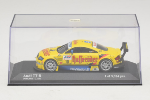 Audi TT-R #18 C. Abt Abt Sportsline DTM 2001 Minichamps 1:43 400011118 Metalas - nuotrauka 4 iš 5