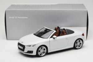 Audi TT 8S Roadster Glacier White Minichamps 1:18 5011400515 Metalas - nuotrauka 8 iš 8