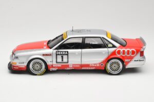 Audi V8 DTM #1 Team AZR F. Biela DTM Champion 1992 Minichamps 1:18 100921001 Metalas - nuotrauka 4 iš 8