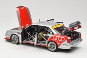 Audi V8 DTM #1 Team AZR F. Biela DTM Champion 1992 Minichamps 1:18 100921001 Metalas - nuotrauka 5 iš 8