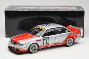 Audi V8 DTM #1 Team AZR F. Biela DTM Champion 1992 Minichamps 1:18 100921001 Metalas - nuotrauka 8 iš 8