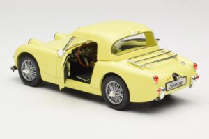 Austin-Healey Sprite Mk1 Geltonas Revell 1:18 8835 Metalas - nuotrauka 5 iš 8