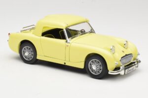 Austin-Healey Sprite Mk1 Geltonas Revell 1:18 8835 Metalas - nuotrauka 6 iš 8